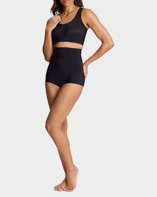 Commando Black Zone Smoothing High-Rise Briefs