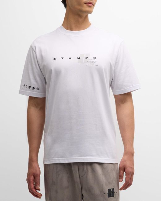Stampd White Summer Transit Relaxed T-Shirt for men