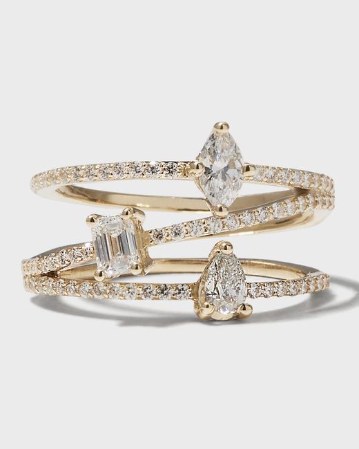 Lana Jewelry White Flawless Fancies Statement Ring