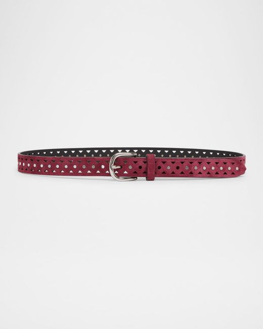 Isabel Marant Purple Ohen Belt