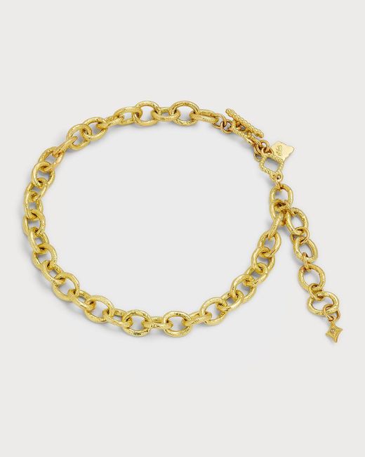 Armenta Metallic Sueno Diamond Crivelli Chain Bracelet