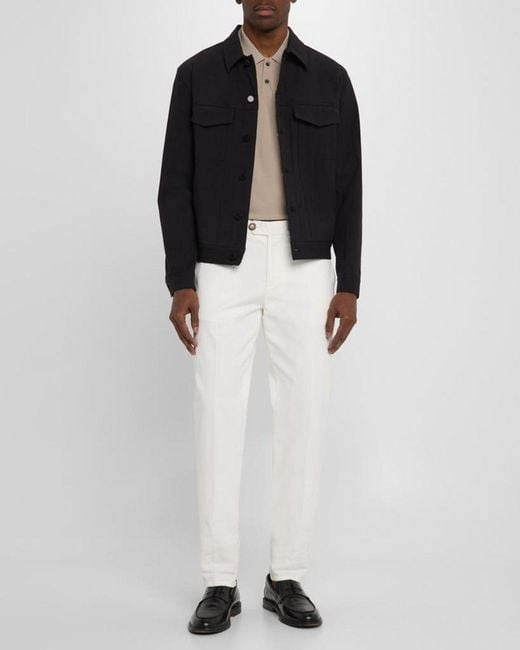 Theory Black Apos;S The River Jacket for men