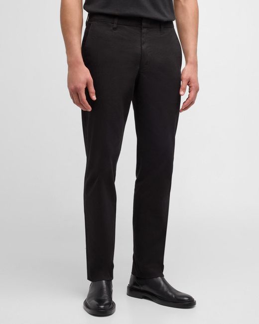 Vince Black Griffith Twill Chino Pants for men