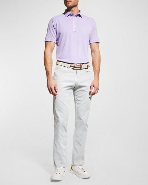 Peter Millar Gray Eb66 Performance Pants for men