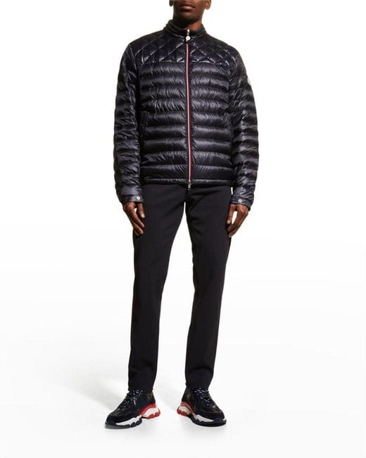 Moncler Black Benamou Short Down Jacket for men
