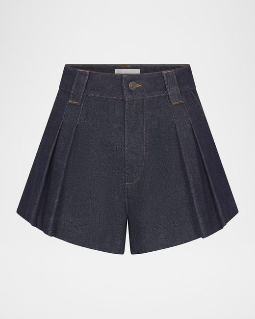 FRAME Blue The Structural Shorts