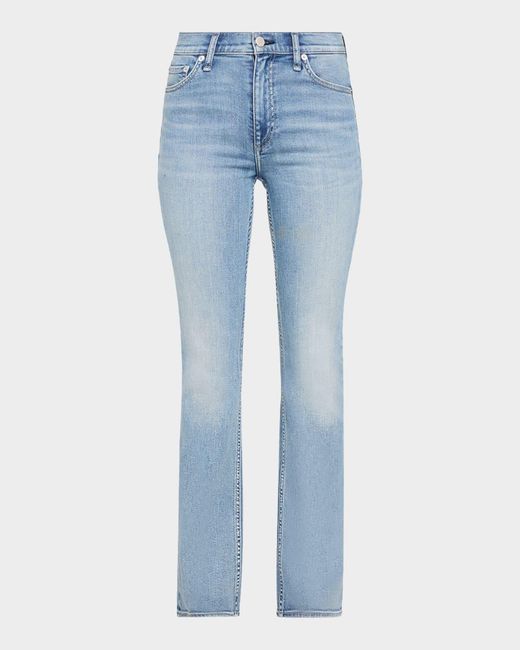 Rag & Bone Blue Peyton Flared-Leg Jeans