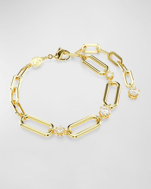 Swarovski Metallic Constella Chain Bracelet