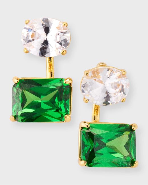 Roxanne Assoulin Green Emerald City Float Earrings