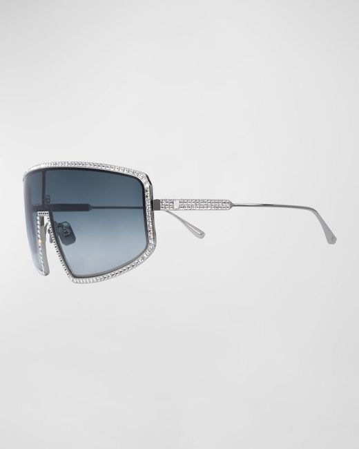 Anna Karin Karlsson Blue Shady Luv 2 Titanium Shield Sunglasses