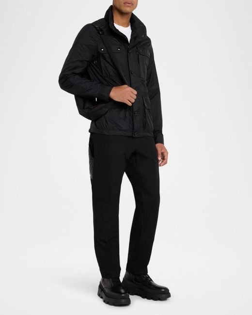 Moncler Blue Apos;S Lez Field Jacket for men