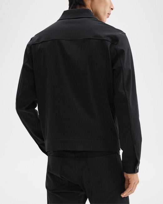 Theory Black Apos;S The River Jacket for men