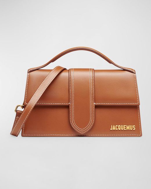 Jacquemus Brown Le Grand Bambino Leather Crossbody Bag