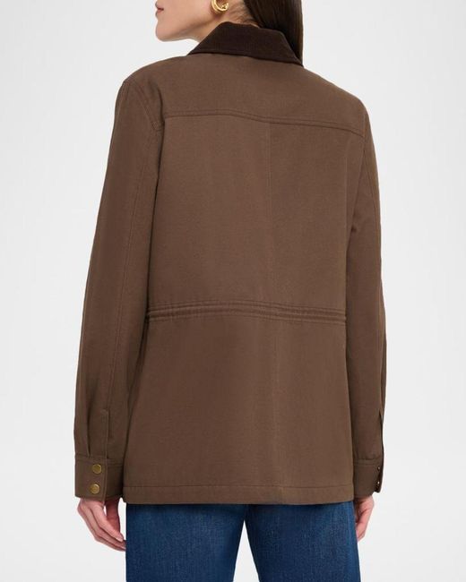 PAIGE Brown Horizon Barn Jacket