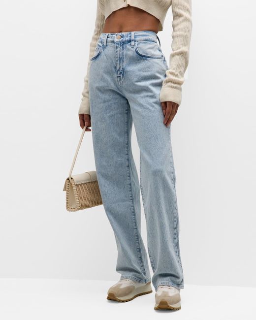 Triarchy Blue Ms. Keaton High Rise Baggy Jeans