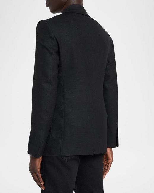 Tom Ford Black Wool Single-Breasted Blazer for men