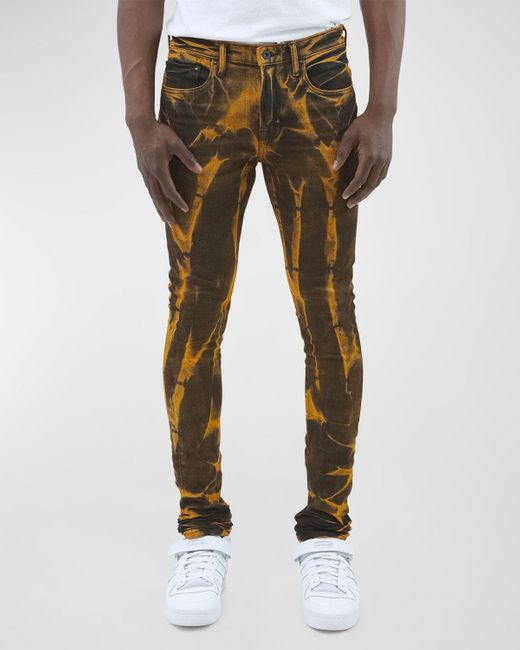 PRPS Multicolor Sunshine Two-Tone Skinny Jeans for men