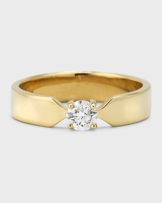 Lana Jewelry Metallic Vanity Solo Tension Diamond Ring