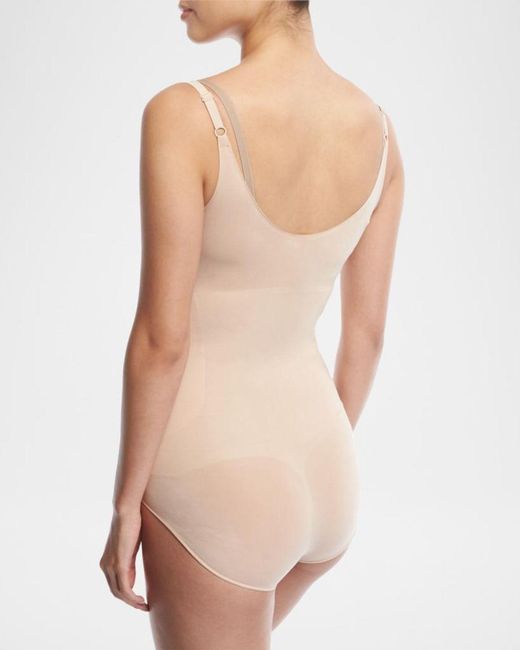 Spanx Natural Oncore Open-bust Bodysuit