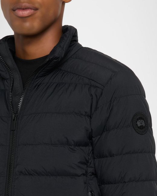 Canada Goose Black Apos;S Crofton Ripstop Jacket for men