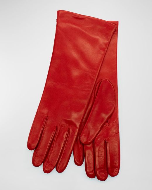 Portolano Red Napa Leather Gloves