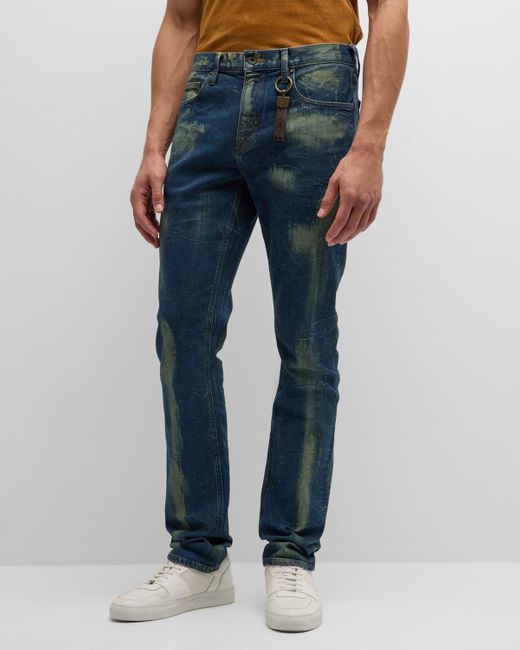 PRPS Blue Miki Slim-Straight Jeans for men