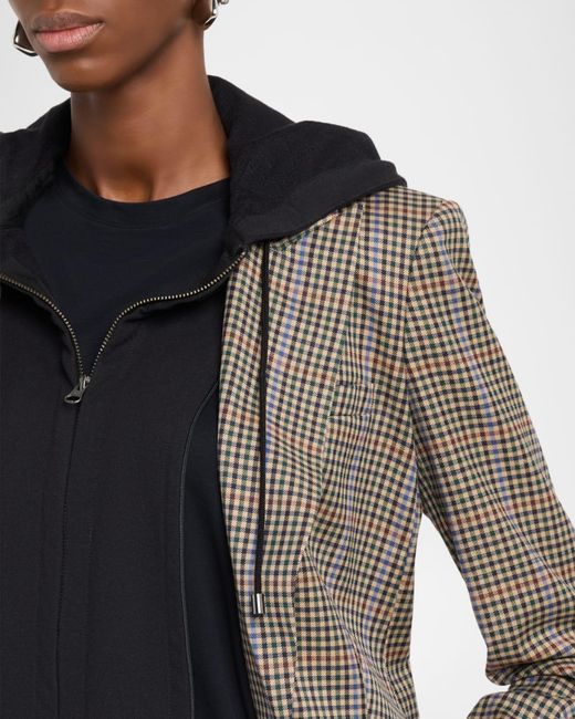 Veronica Beard Brown Long & Lean Dickey Jacket