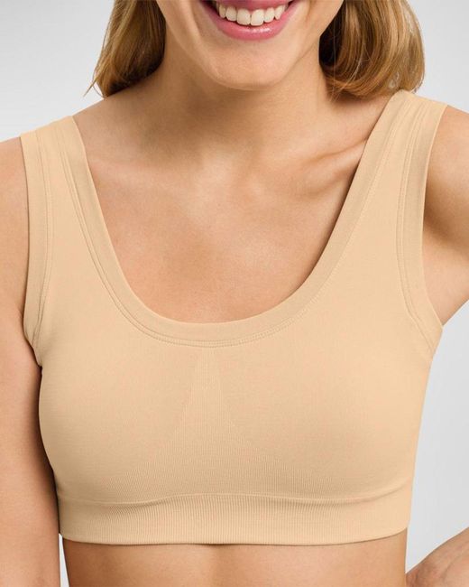 Hanro Natural Touch Feeling Padded Microfiber Bralette