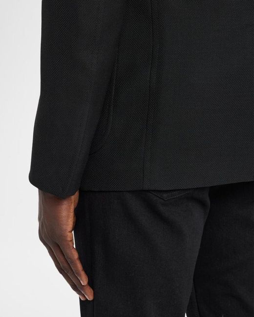 Tom Ford Black Wool Single-Breasted Blazer for men
