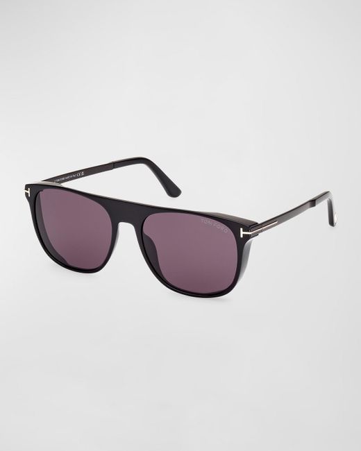 Tom Ford Multicolor Lionel-02 Acetate Square Sunglasses for men