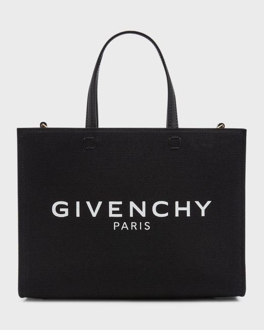 Givenchy Black G-Tote Small Shopping Bag