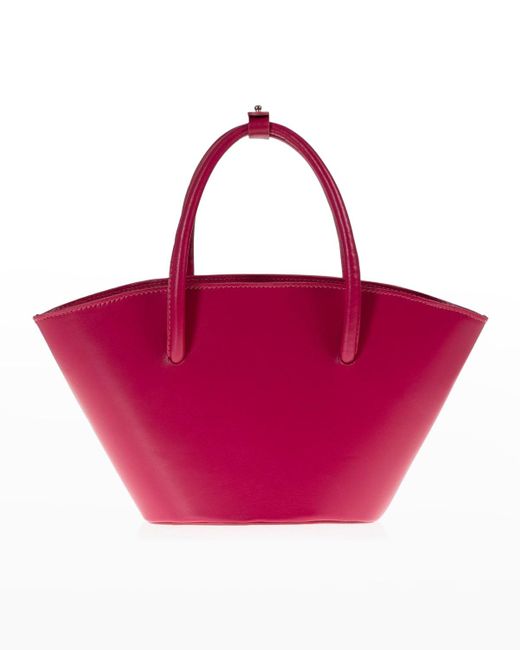 Joanna Maxham Pink Lady's Gambit Bell Leather Top-handle Bag