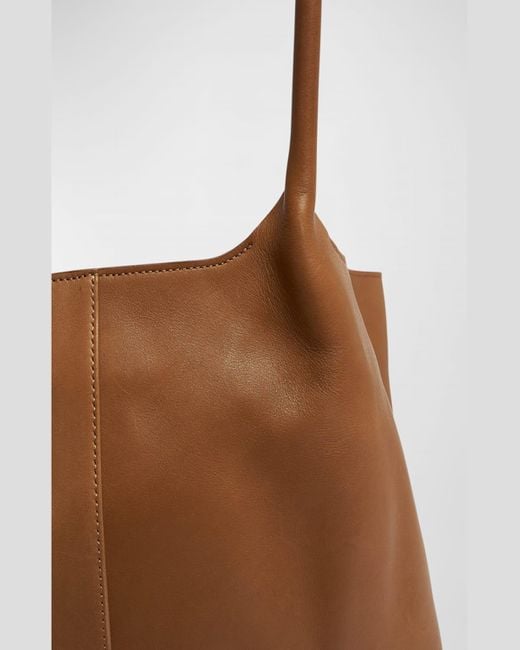 Gabriela Hearst Brown Mcewan Leather Tote Bag