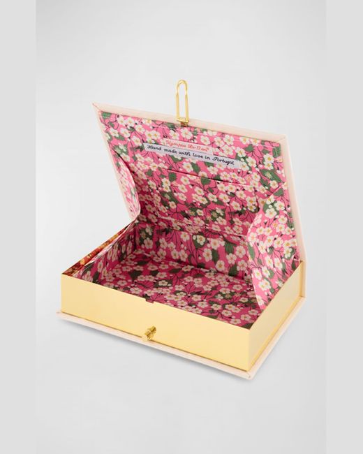 Olympia Le-Tan Pink Pills Book Clutch Bag
