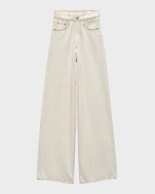 Rag & Bone Natural Sofie Ankle High-Stretch Jeans