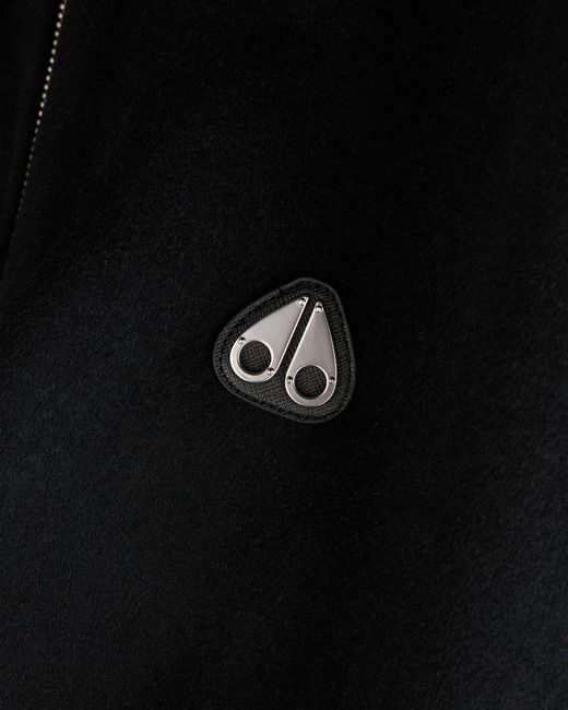 Moose Knuckles Black Apos;S Alder Bomber Jacket for men