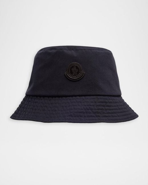 Moncler Blue Apos;S Edit Reversible Bucket Hat for men