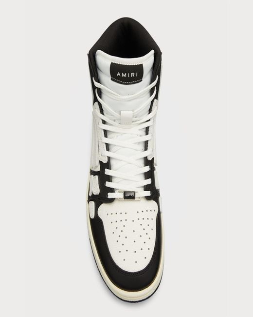 Amiri Multicolor Skel-Top Hi Leather Bones High-Top Sneakers for men