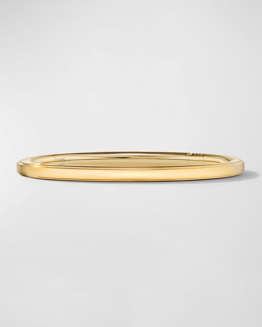 David Yurman Natural Streamline Bangle Bracelet In 18k Gold, 5mm for men