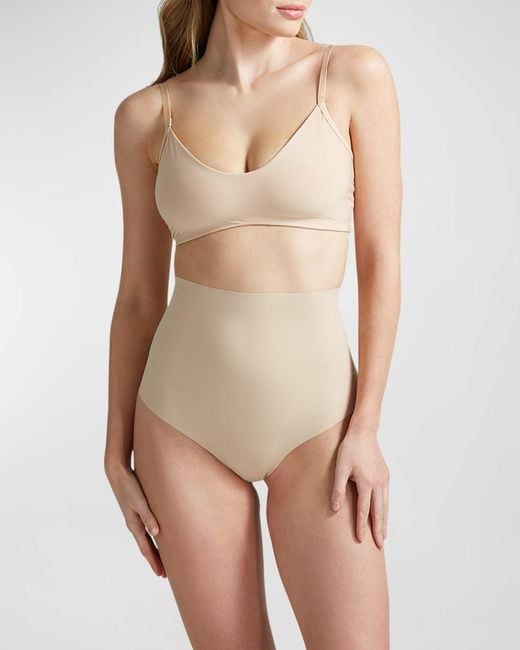 Commando Natural High-Waist Control Thong