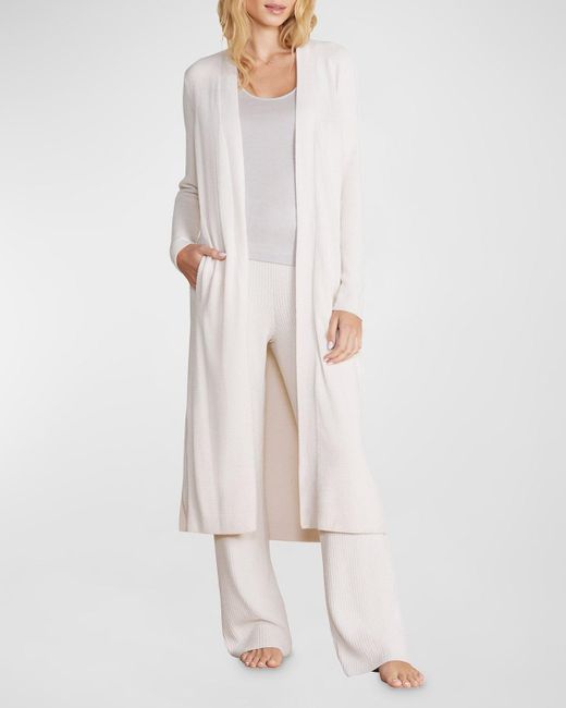 Barefoot Dreams White Cozychic Ultra Lite Everything Cardigan