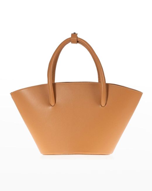 Joanna Maxham Brown Lady's Gambit Bell Leather Top-handle Bag