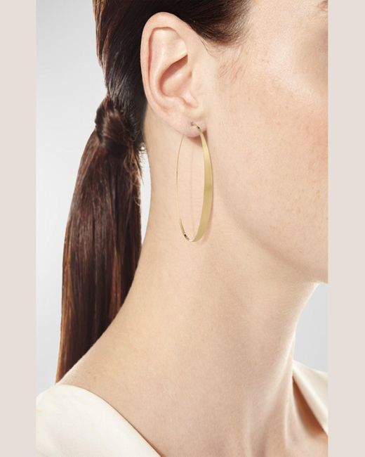 Lana Jewelry White Bond Xl Glam Magic Hoop Earrings