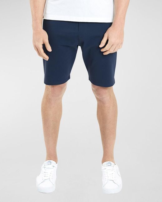 PUBLIC REC Blue All Day Every Day Stretch-Nylon Shorts for men