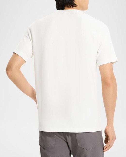 Theory White Apos;S Ryder Solid Jersey T-Shirt for men