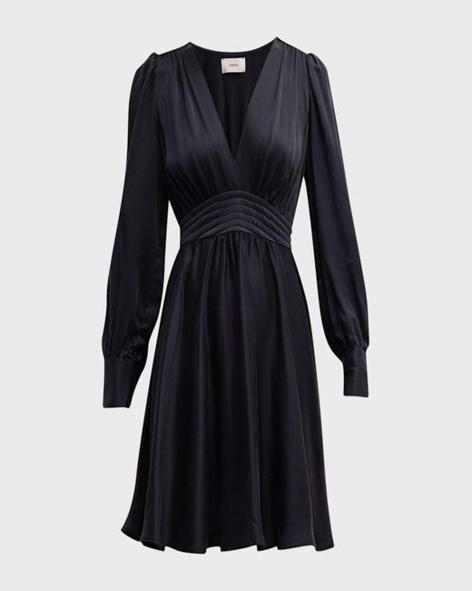 Xirena Blue Cosima Dress In Black