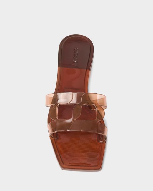 Jonathan Simkhai Multicolor Monogram Jelly Slides