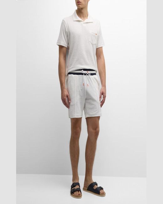 Swims Gray Lido Terry Pull-On Shorts for men