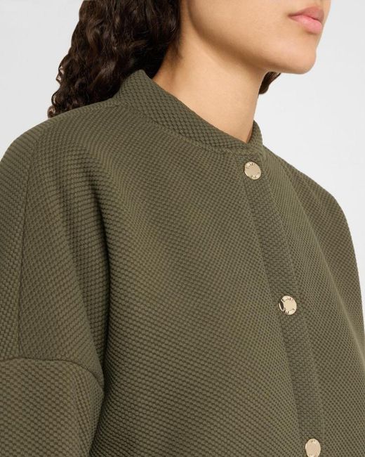 Lune Active Green Moon Classic Oversized Bomber Jacket
