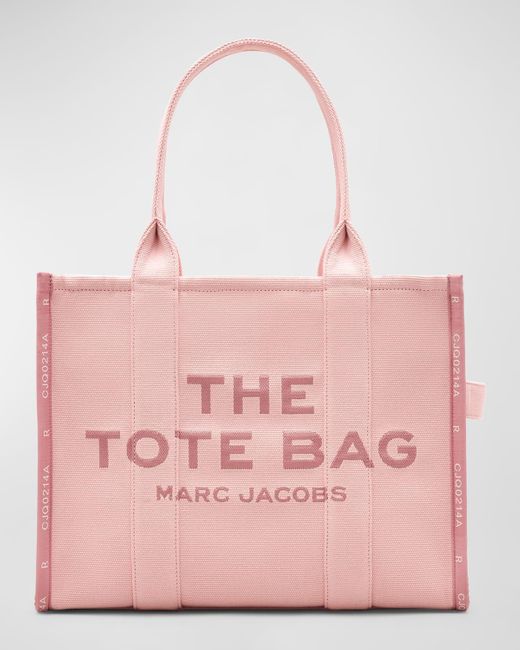 Marc Jacobs Pink The Jacquard Large Tote Bag